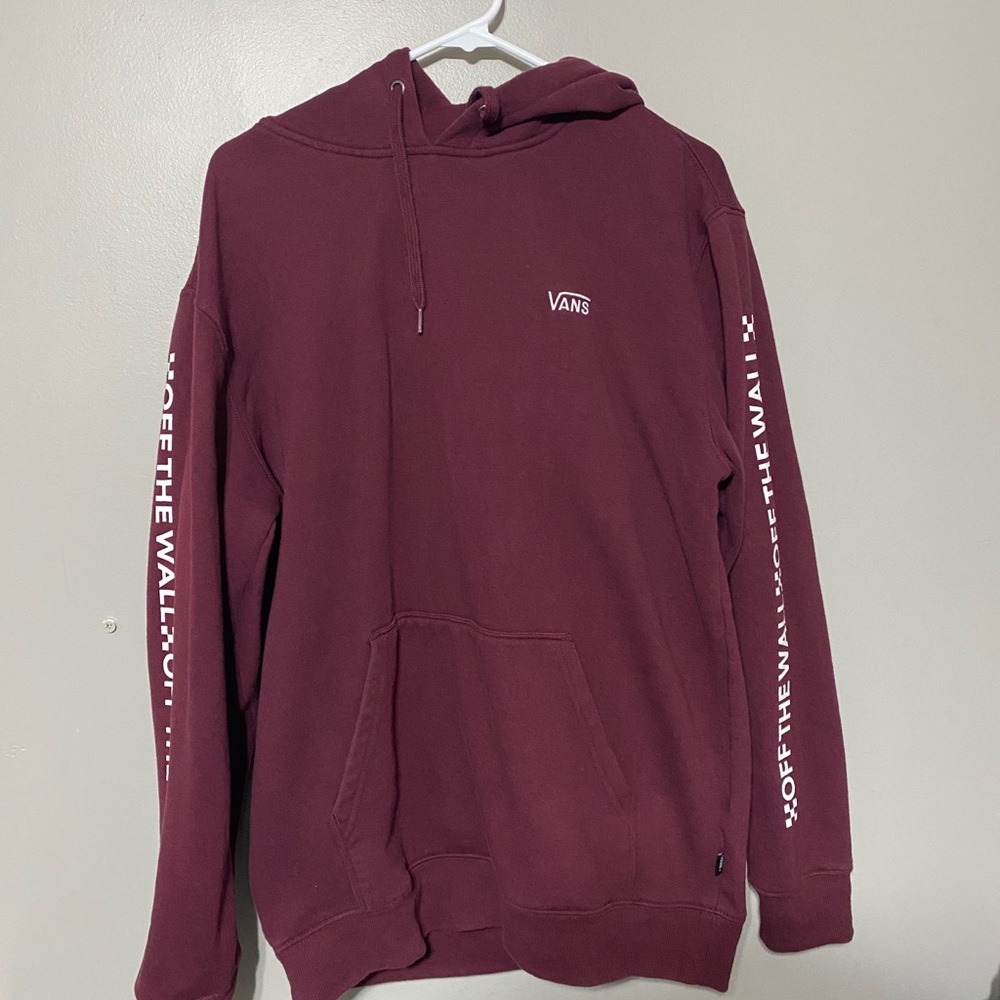 Vans hoodie size large